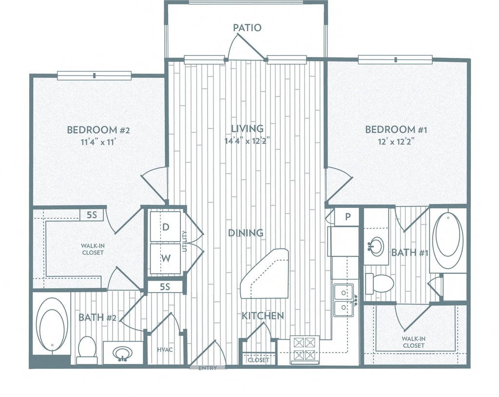 B2 - London floor plan